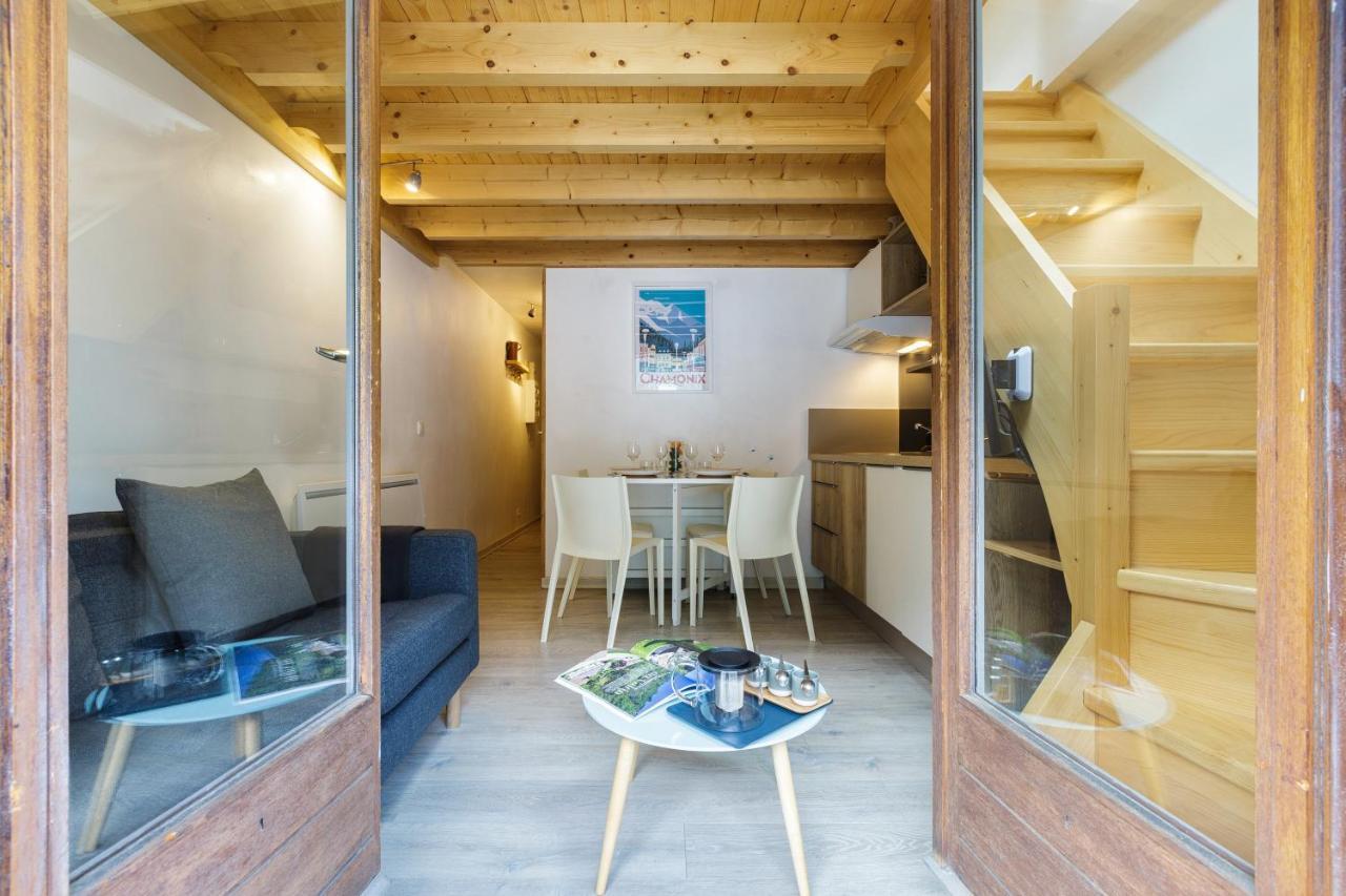 Central Duplex Apartment - Blanc Neige - Happy Rentals Chamonix Exterior foto